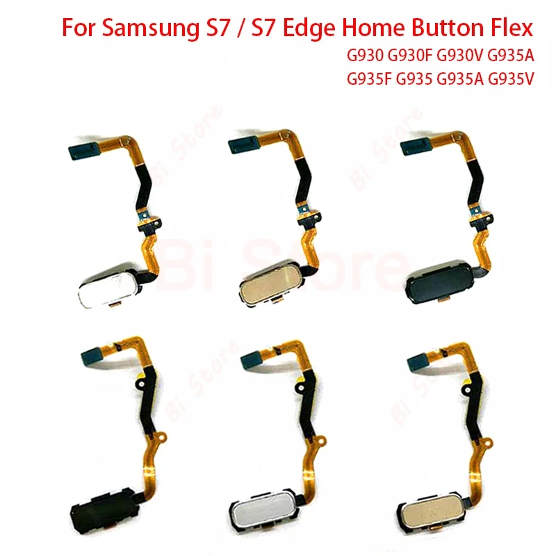 Главная Кнопка Модуль гибкий кабель меню ключ запасная часть для Samsung Galaxy S7 Edge G930