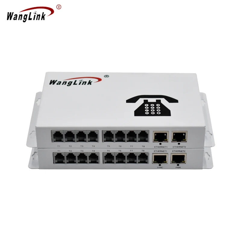 

Wanglink 8ch RJ11 FC/ST optical port +FC optical port Telephone optical transceiver 1pair