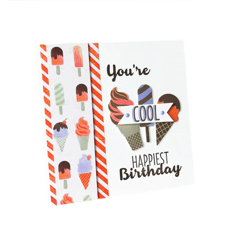 2019 17pcs cool treats Metal Cutting Dies Stamp Stencil for DIY Scrapbooking Photo Album Embossing Decorative Craft Die | Дом и сад