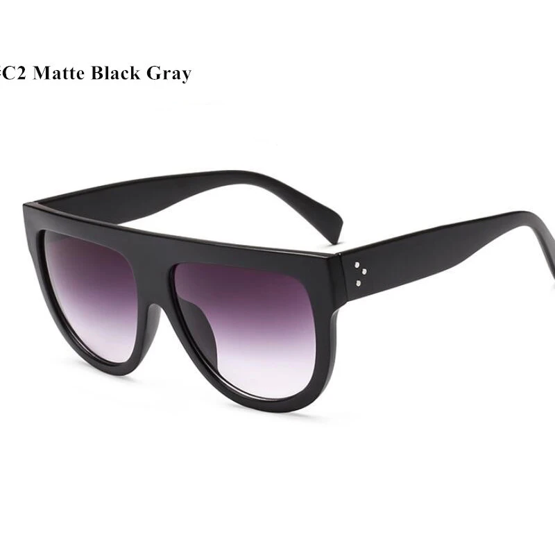 C2 MattBlack.F Анти синий свет блокирующие очки Рамка для женщин и мужчин Ретро прозрачные очки для компьютерных игр модные стильные очки UV400 - Цвет оправы: C2 MattBlack.F