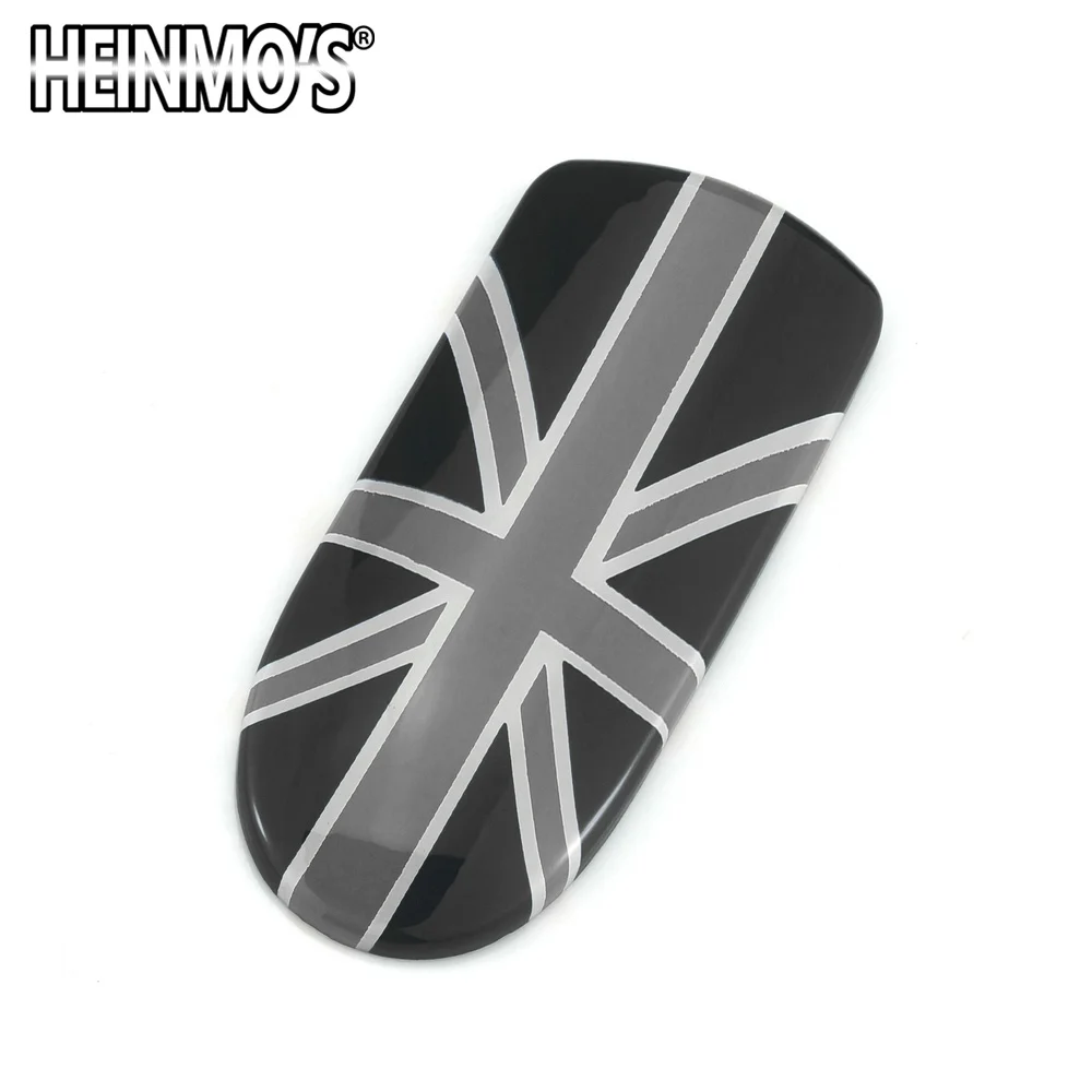 Grey Union Jack Для MINI Countryman F60 аксессуары для автомобиля Стайлинг для MINI F54 коробка для хранения Ручка Наклейка для MINI Cooper Clubman F54 для MINI F60 - Название цвета: Grey Union Jack