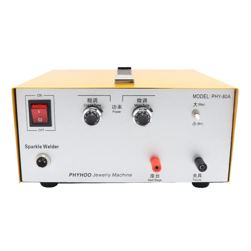 DX80A высокомощный лазерный точечный сварочный аппарат точечная Импульсная Сварка сенсорный сварочный аппарат с ювелирным оборудованием 0,4 мм-1,5 мм