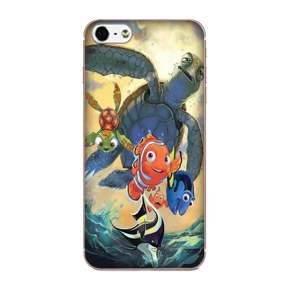 Мягкий с рисунками из ТПУ для Galaxy Grand Alpha G850 Core2 Prime S2 I9082 A3 A5 A7 On5 On7 2015 2016 2017 Dory Finding Nemo