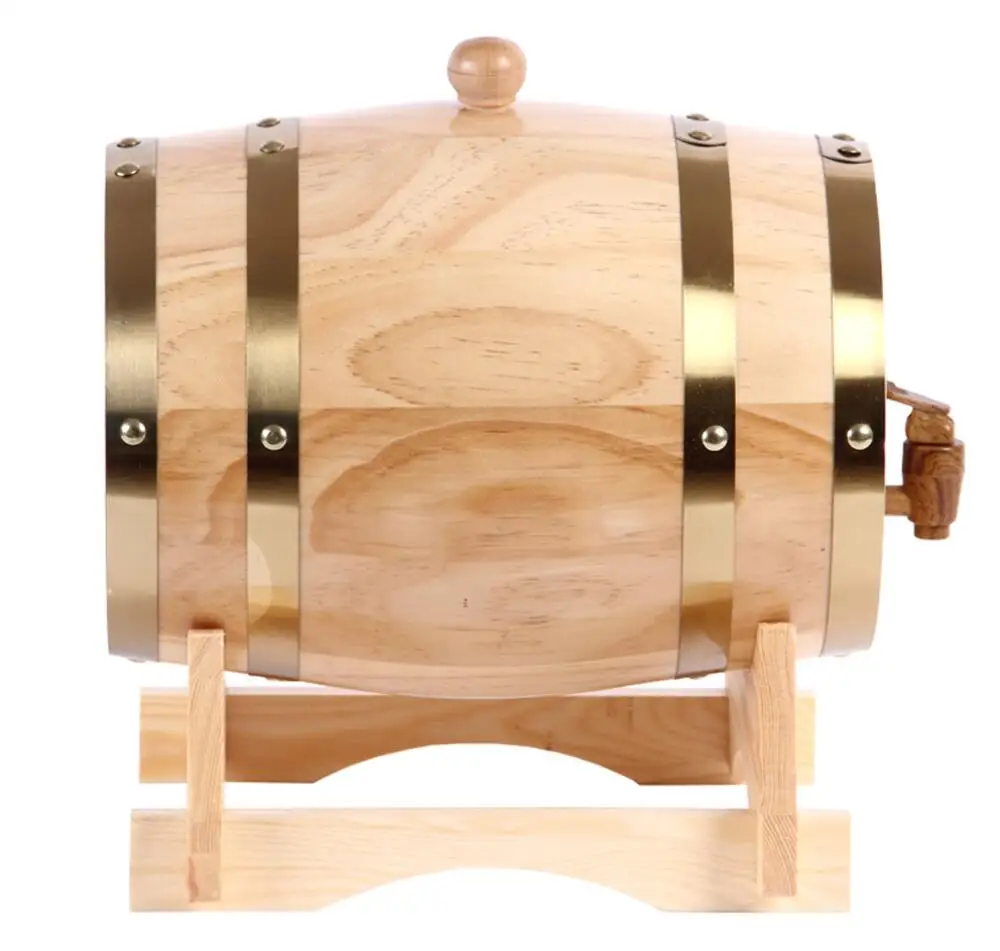 5L/10L/15L Дубовые бочки пивоваренные декоративные бочонок ведро Brewage Отель Ресторан