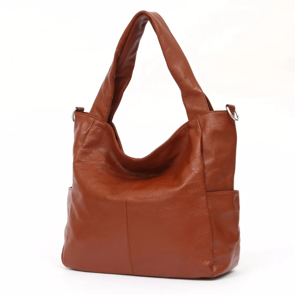 Сумка на плечо AODUX женская из натуральной кожи мессенджер с длинным ремешком