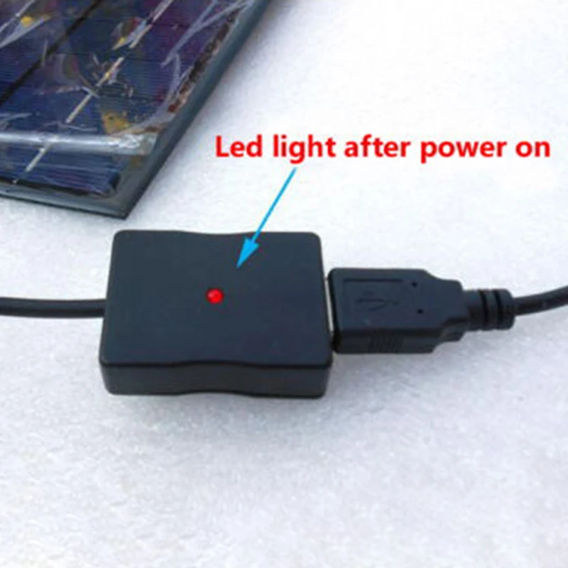 USB, зарядное устройство солнечной Мощность Зарядное устройство регулятор понижающий контроллер с источником питания от постоянного тока, 6 V-20 V 18V 5V 2A Панели солнечные регулятор складная сумка для хранения с крышкой винта