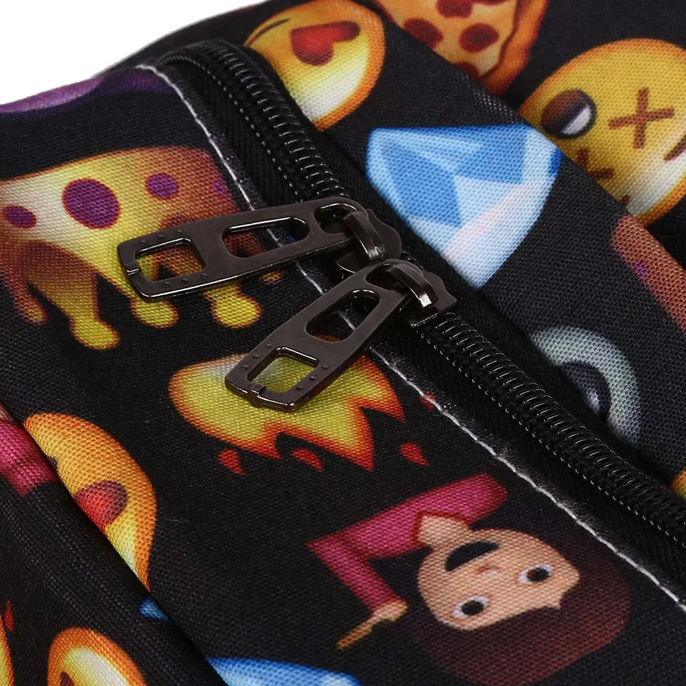 Улыбка Emoji рюкзак смайлик пакет школьная сумка|school shoulder bag|emoji backpackshoulder school bags |