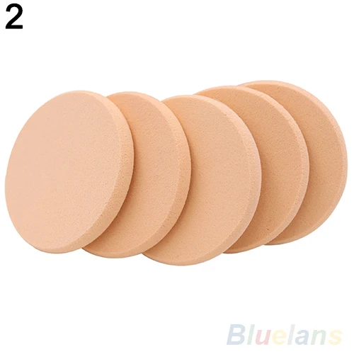 25 Шт. Круглый Мягкий Макияж Blender Foundation Лица Губка Безупречный Smooth Powder Puff|powder