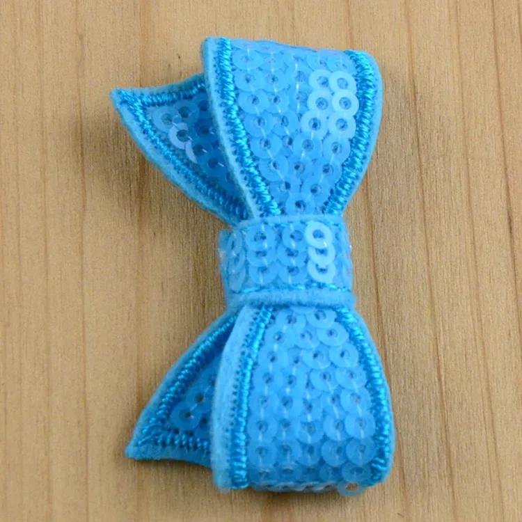 20 шт./лот мини-аппликации с бантом и блестками вы выбираете цвета банты 1 5 дюйма |