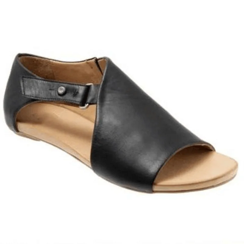 

Summer Sandals Shoes Women Zapatos De Mujer Platform Slippers Buckle Strap PU Sandalias Mujer 2019 Plus Size EU35-43