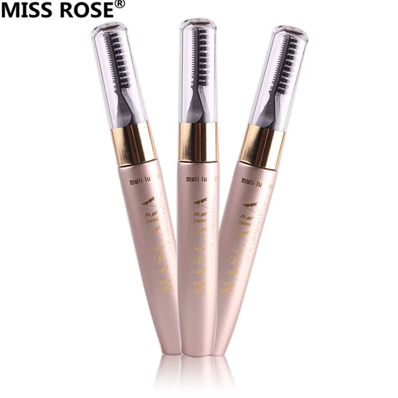 Miss rose two heads водостойкая Черная тушь для ресниц с максимальным объемом стойкий