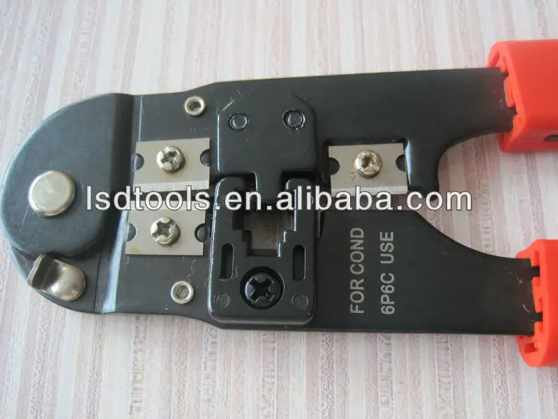 LS 2096 RJ11/12 6P6C 6P4C инструмент для сетевого кабеля модульный обжимной телефонного