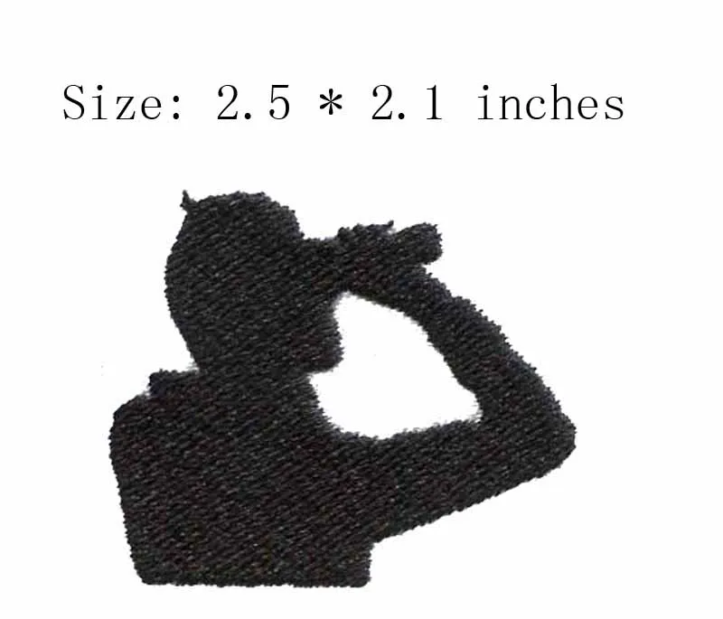 

Telescope 2.5"wide embroidery patch for look forward/investigation/astronomer