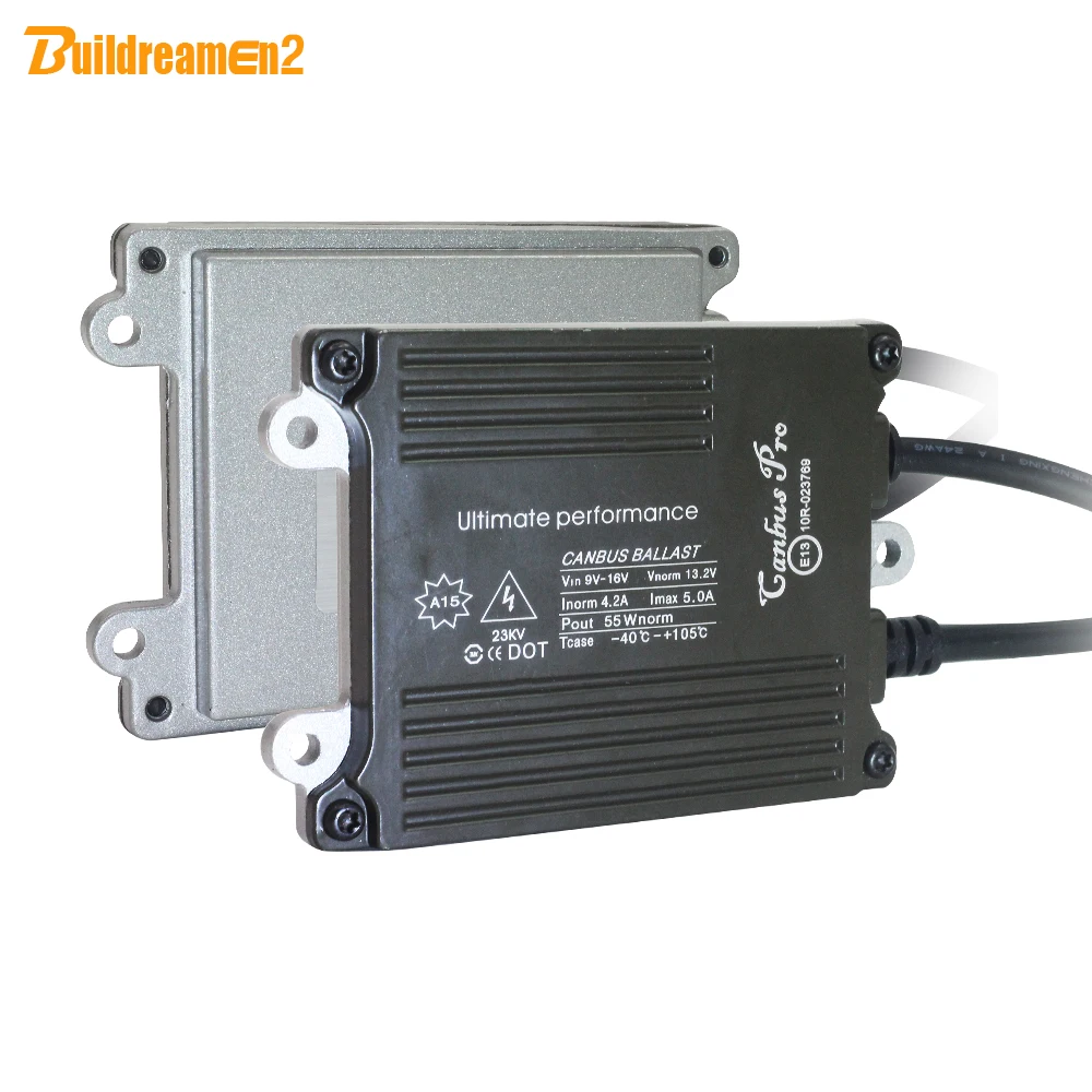 Buildreamen2 AC Ксеноновые canbus балласт 35 Вт 12 В никакой ошибки блок зажигания Быстрый