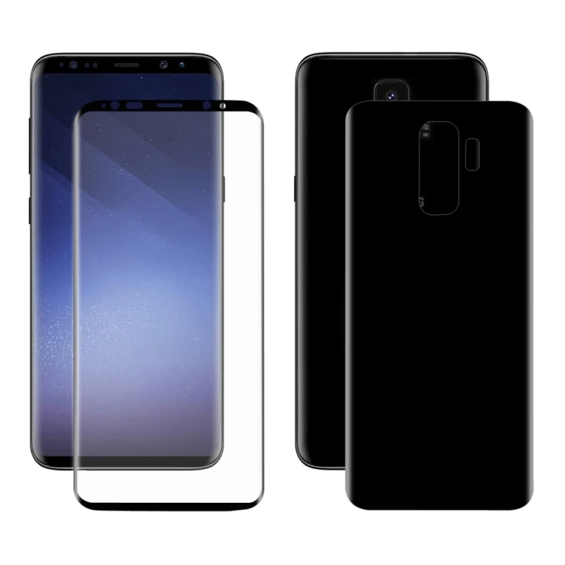 ENKAY Hat Prince для Galaxy S9 + 3D полноэкранная передняя задняя ПЭТ HD защитная пленка экрана