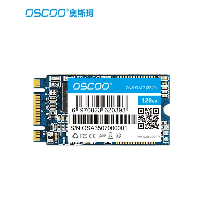 OSCOO внутренний SSD SATA3 M.2/NGFF 2242 60 ГБ 120 240 480 Внутренний твердотельный накопитель для