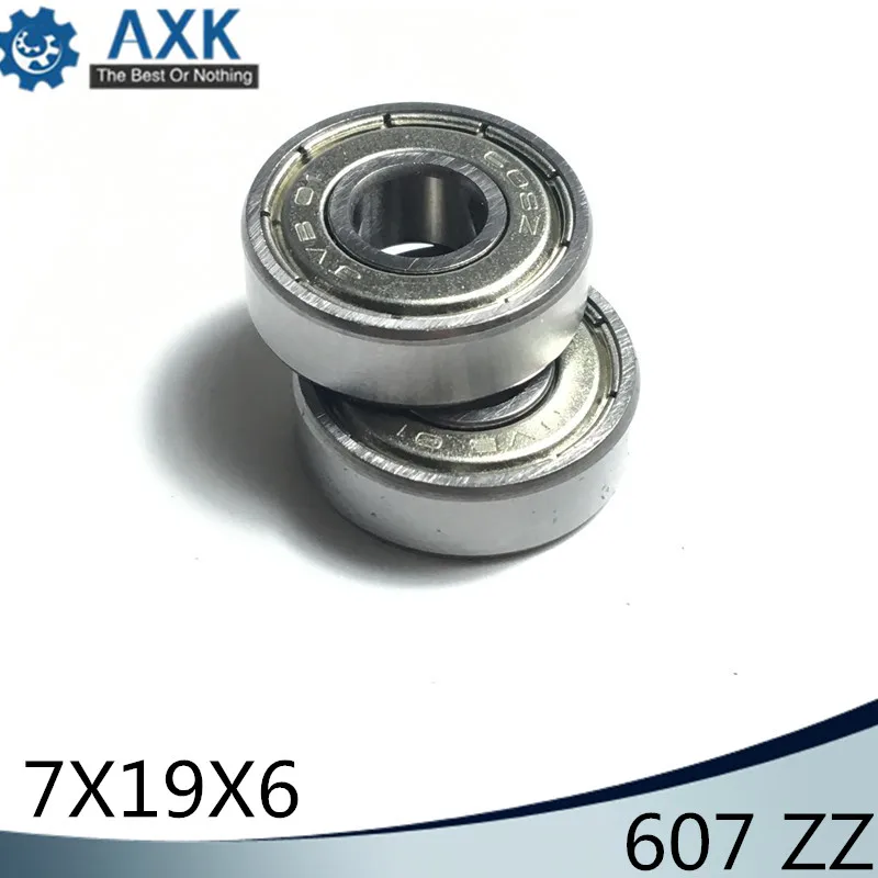 607ZZ ABEC 5 (100 шт) 7x19x6 мм Миниатюрные шарикоподшипники EMQ Z4V3|Валы| |