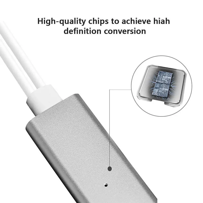 3 в 1 для MHL HDMI кабель Samsung A7 J5/для iPhone X 8 7 6 Plus Huawei Micro USB к адаптер HDTV ТВ разъем|Кабели
