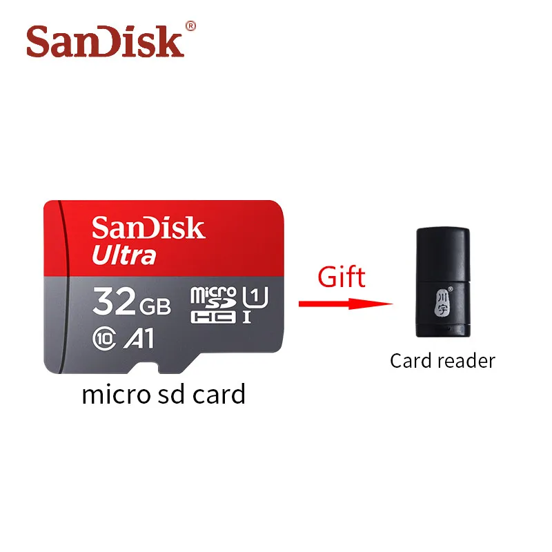Карта памяти Micro SD класс 10 16-128 ГБ 100 м/с Uitra C10 | Компьютеры и офис