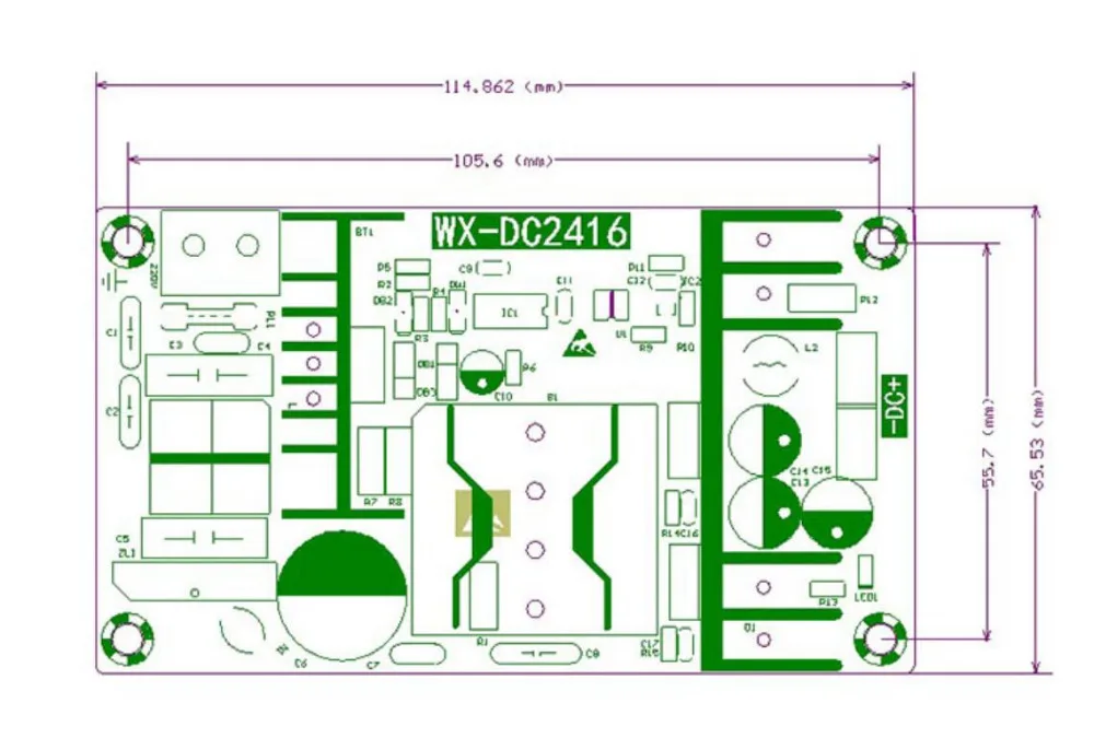 AC в DC конвертер светодиодный драйвер 110 v 220 v в DC 12 V 13A 150 w 100 W Импульсный блок питания модуль источника питания