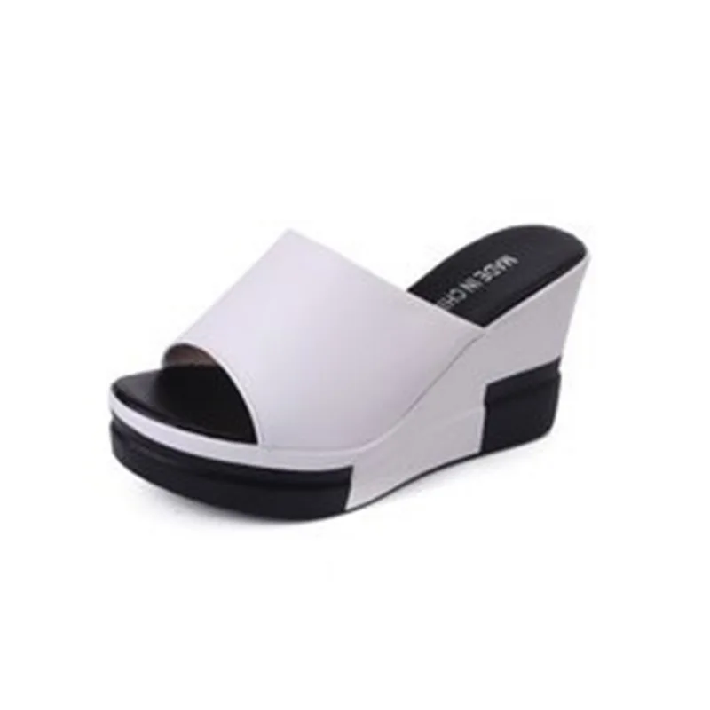 Прямая доставка OEAK Летние вьетнамки на платформе женская обувь женские