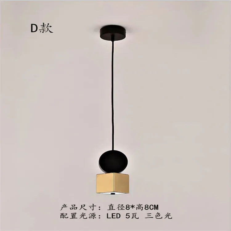 Designer Nordic simple Wood Pendant Lights led hang lamp Colorful Aluminum fixture Kitchen Island bar hotel home decor E27 | Лампы и