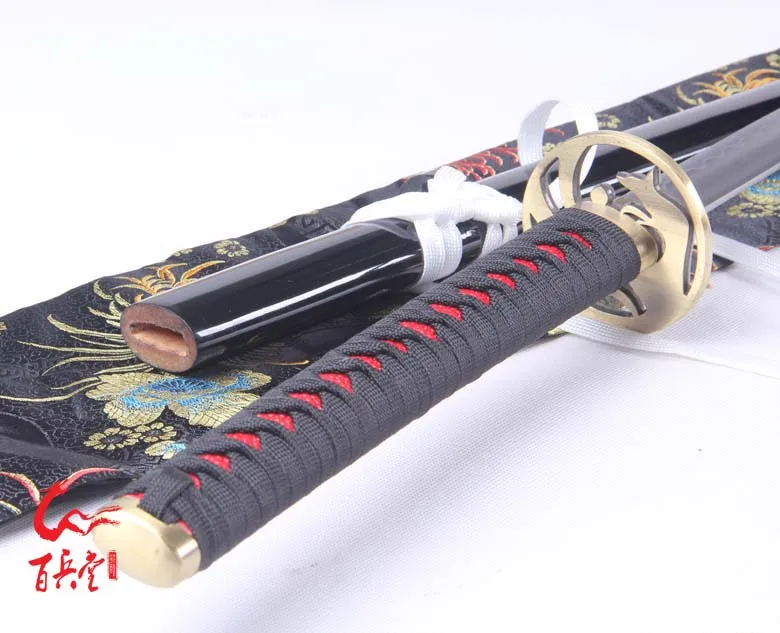 S0435 TOUKEN RANBU UCHIGATANA NAKIGITSUNE FOX FIRE NIHONTOU SWORD W/ BLACK SCABBARD 41&quot | Игрушки и хобби