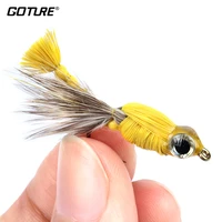goture fly fishing lure bait acridid locust dry flies insect for carp bass salmon fishing with 8 hook for fishing