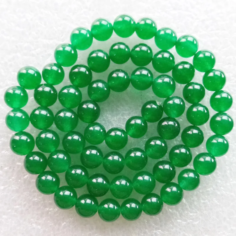 Бесплатная доставка горячие предложения высокое качество 6 мм Зеленые Бусины 15 5