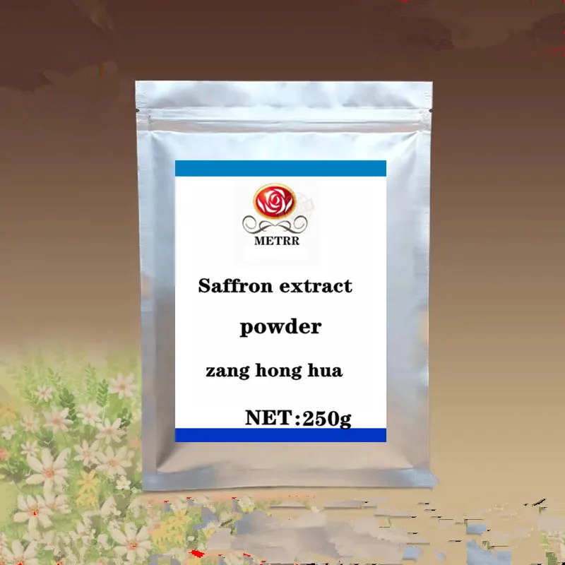 250g 100 г-1000 г высококачественный экстракт шафрана, экстракт шафрана порошок, транспортировка - Цвет: 250g