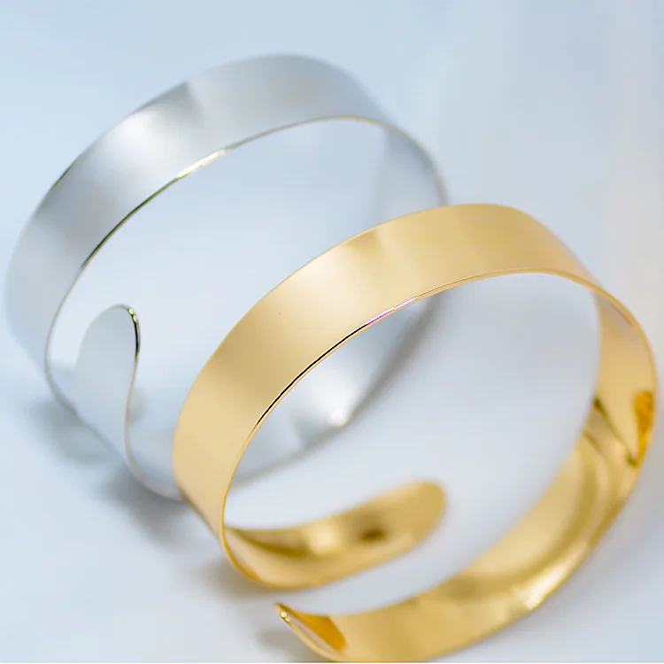 Популярная бижутерия золотые и серебряные браслеты в стиле панк хип-хоп браслет