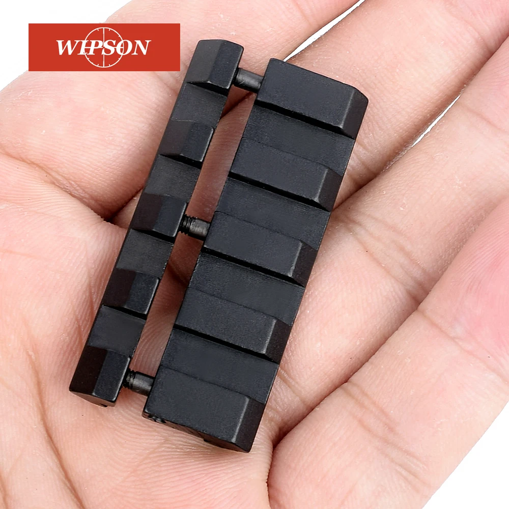 WIPSON New Picatinny/Weaver Low Pro защелкивающийся адаптер Охотничьи аксессуары от 11 мм до 20