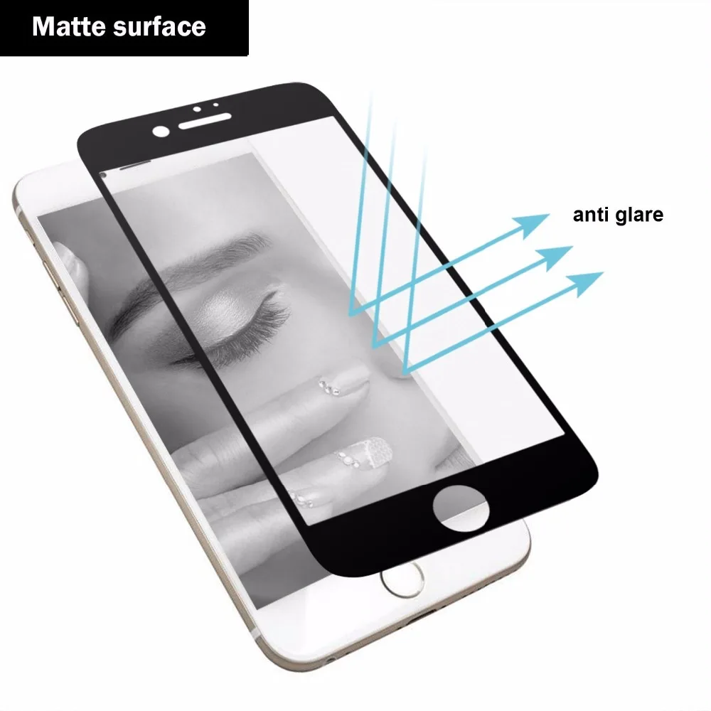 Закаленное стекло Suntaiho 5D с защитой от отпечатков пальцев для iphone XS MAX XR X 6S 8 plus 7