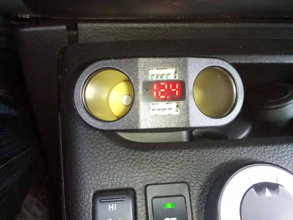 120 Вт 3.1A двойной USB адаптер для автомобильного прикуривателя розетки Автомобильный USB преобразователь напряжения дисплей высокая мощность Авто Зажигалка разветвитель