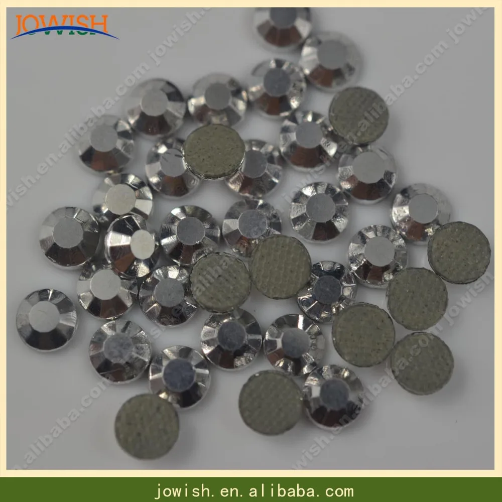 Korean Silver Hematite Bulk Stone Hotfix Rhinestone SS6 to SS30 Flat Para Back Iron On Strass For Transfer Cristales Decoration | Дом и сад