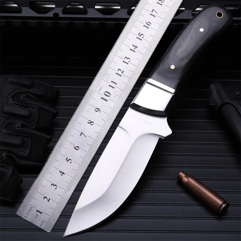 

2021 New Free Shipping Outdoor Fixed Tactical Army Knife Self-defense Wilderness Survival Camping Small Hunting Knives EDC Tools