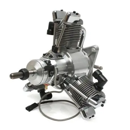 Сайто двигатели FG-19R3 19cc 3-цилиндровый бензиновый радиальные двигатель для радиоуправляемый самолет вертолет самолет Свеча зажигания