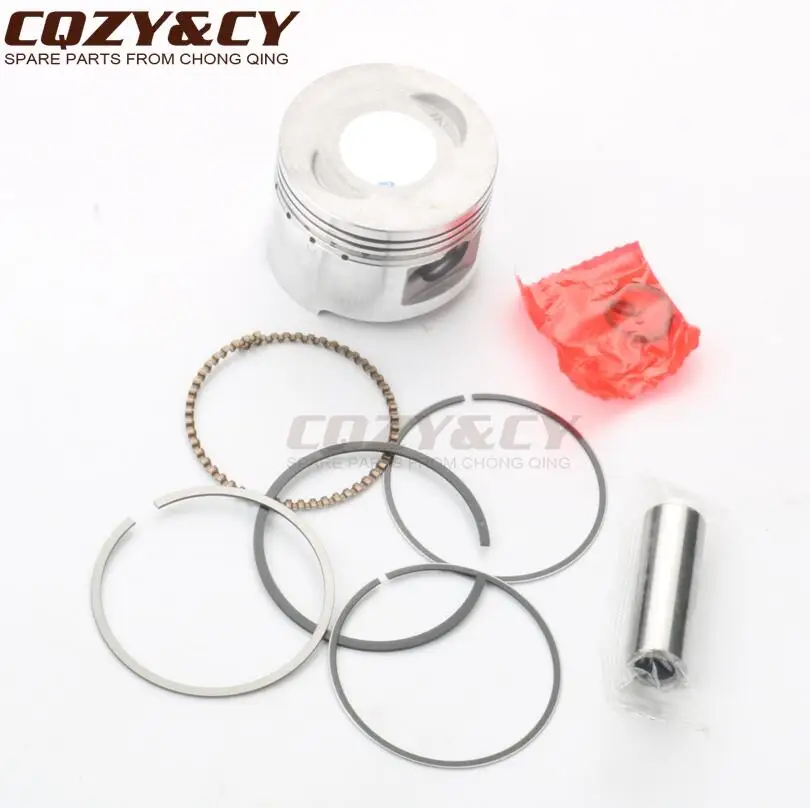 47mm piston kit Скутер 80cc 47 мм Большой Диаметр цилиндра комплект& поршневой комплект& прокладка цилиндра для PEUGEOT Kisbee 50 V-Clic 50cc 4T - Цвет: 47mm piston kit