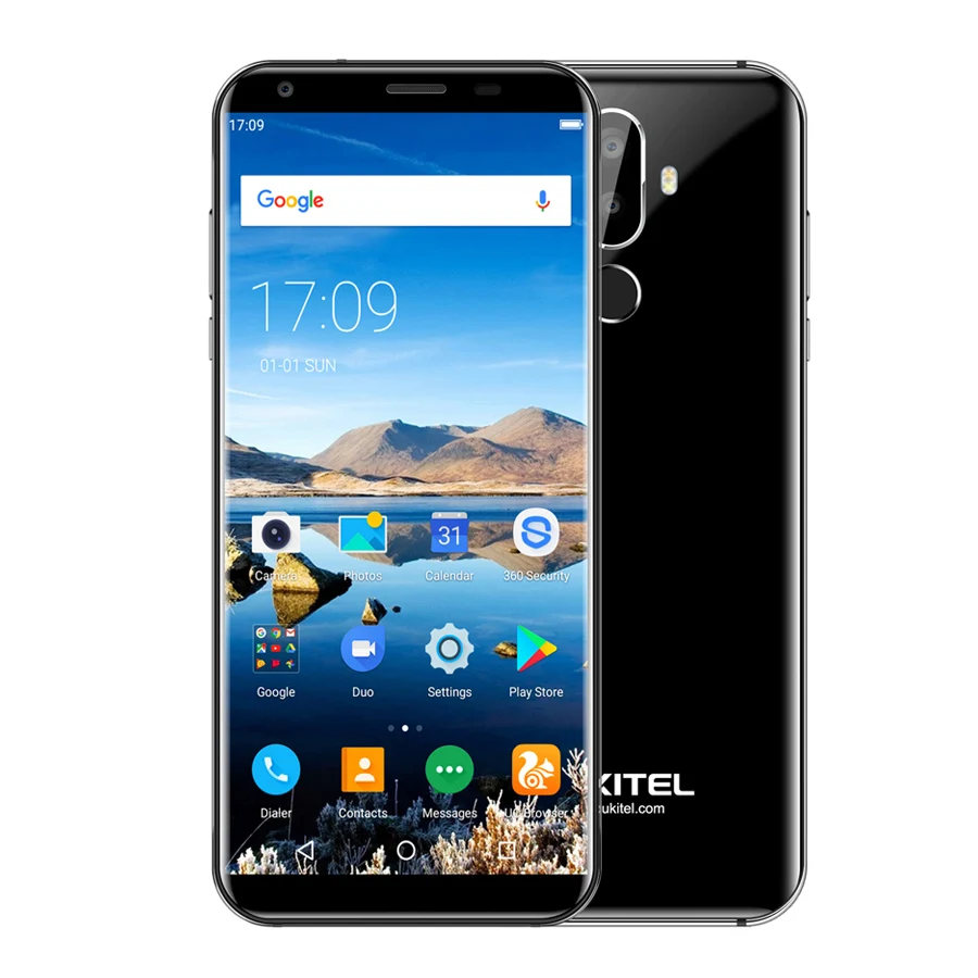 Oukitel K5 18:9 дисплей 5 7 ''HD Android 0 2 Гб ОЗУ 16 ПЗУ MTK6737T четырехъядерный 13 МП 3 камеры 4000