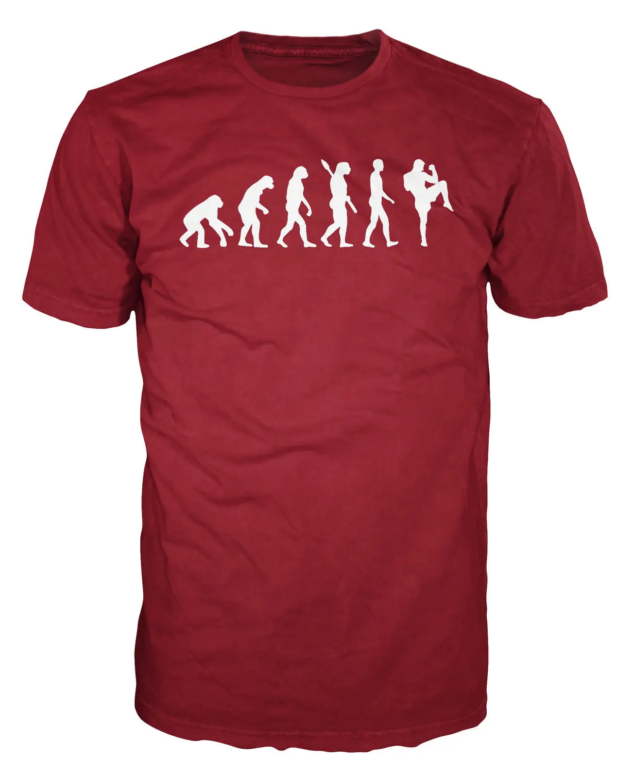 Лидер продаж 2019 бесплатная доставка 100% хлопок эволюция кикбоксинга смешная