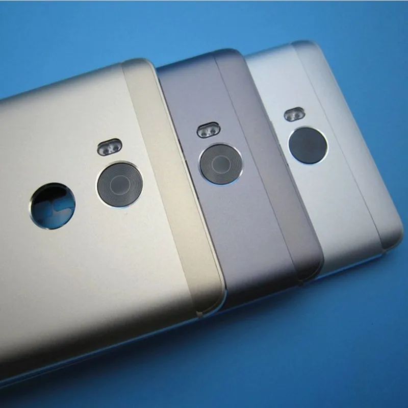 Задняя крышка с датчиком отпечатков пальцев для Xiaomi Mi Redmi 4 задняя боковой кнопкой