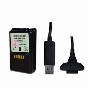 1 Ni-MH аккумулятор 4800 mAh Перезаряжаемый для Xbox 360 беспроводной проводной блок