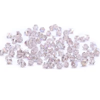 silver bright color ab 4mm 100pc austria crystal bicone beads 5301 loose beads diy bracelet necklace accessories s 63