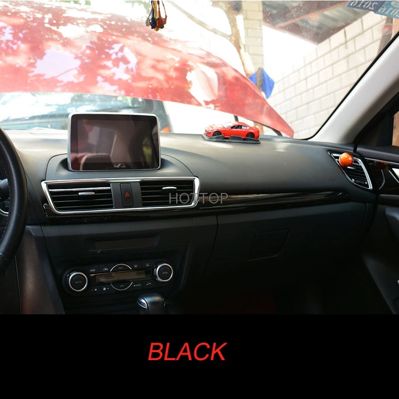 Для Mazda 3 Axela 2014 2016 украшение для центрального управления приборной панелью