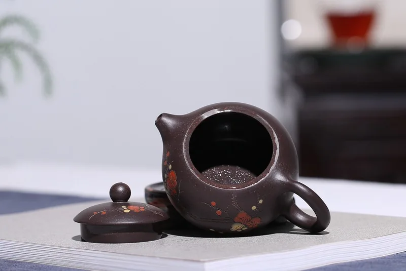 Ручная работа yixing Zisha Чайник Кунг-фу китайский чайник керамический Глиняный для