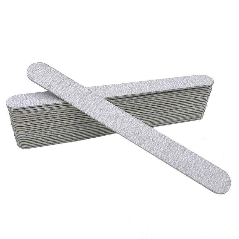 

20pcs/lot Grey Nail File Nail Art Sanding Sandpaper Buffer Files Salon Manicure UV Gel Tips Washable Lime a Ongle Professionel