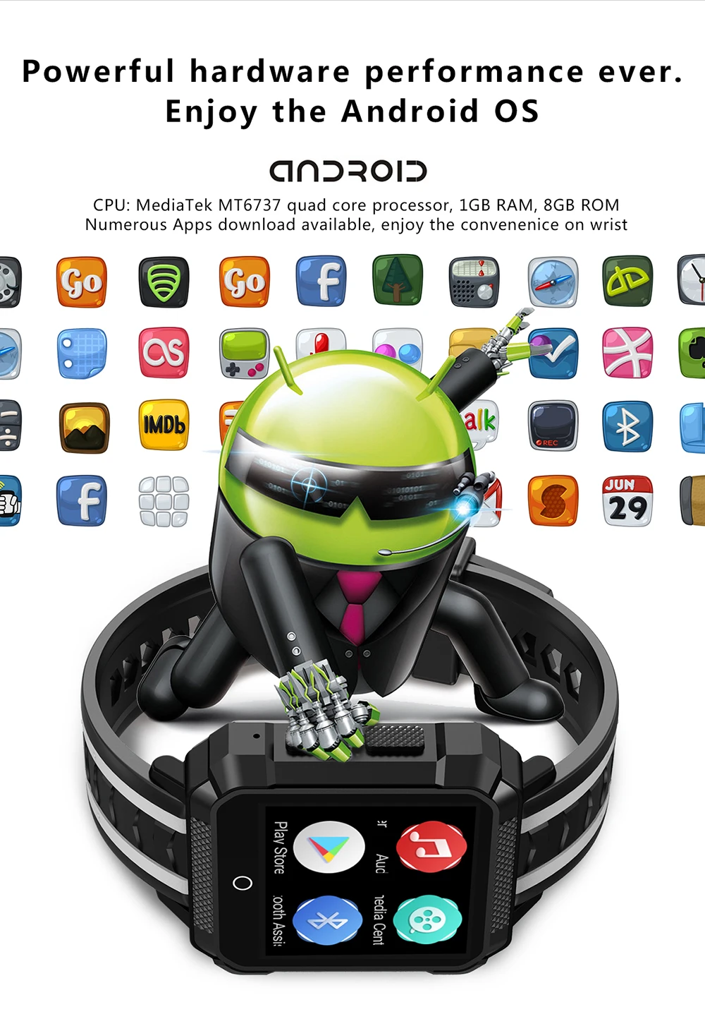 696, новинка, Смарт-часы H7, IP68, водонепроницаемые, для мужчин, Android, 4G, Bluetooth, спортивные, водонепроницаемые, MTK6737, камера, для улицы, часы для IOS, Android