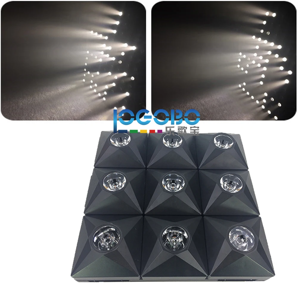 Светодиодный светильник в виде алмазной матрицы 9x10 Вт 3x3|chase light|led lightlight led light |