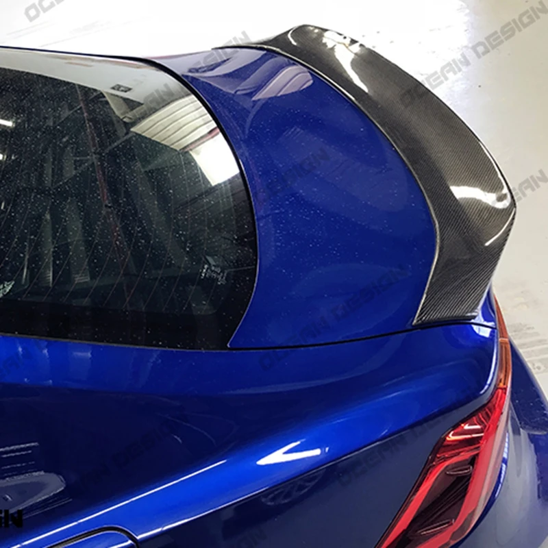 Спойлер на крышу багажника из настоящего углеродного волокна для Lexus IS200 IS250 IS350 IS300 AWD/IS200T все модели- спойлер на заднее крыло