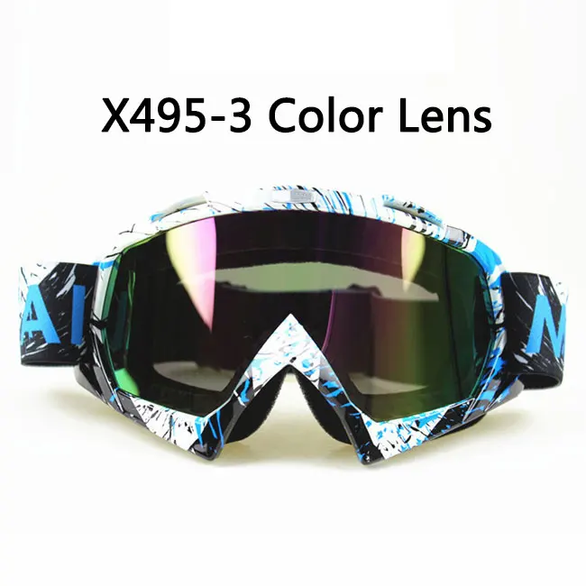 X4953 R Nordson открытый мотоцикл очки Велоспорт MX внедорожный Лыжный Спорт ATV Dirt Bike гоночные очки для Fox мотокросса очки Google - Цвет: X4953 R